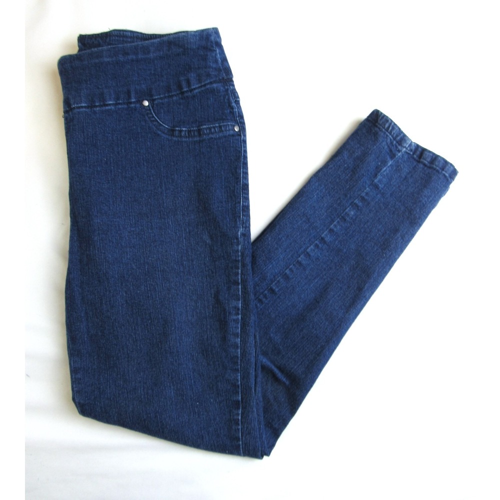 Ruby Rd. Jeans Pull On Skinny Mid Rise Women's Size 4P